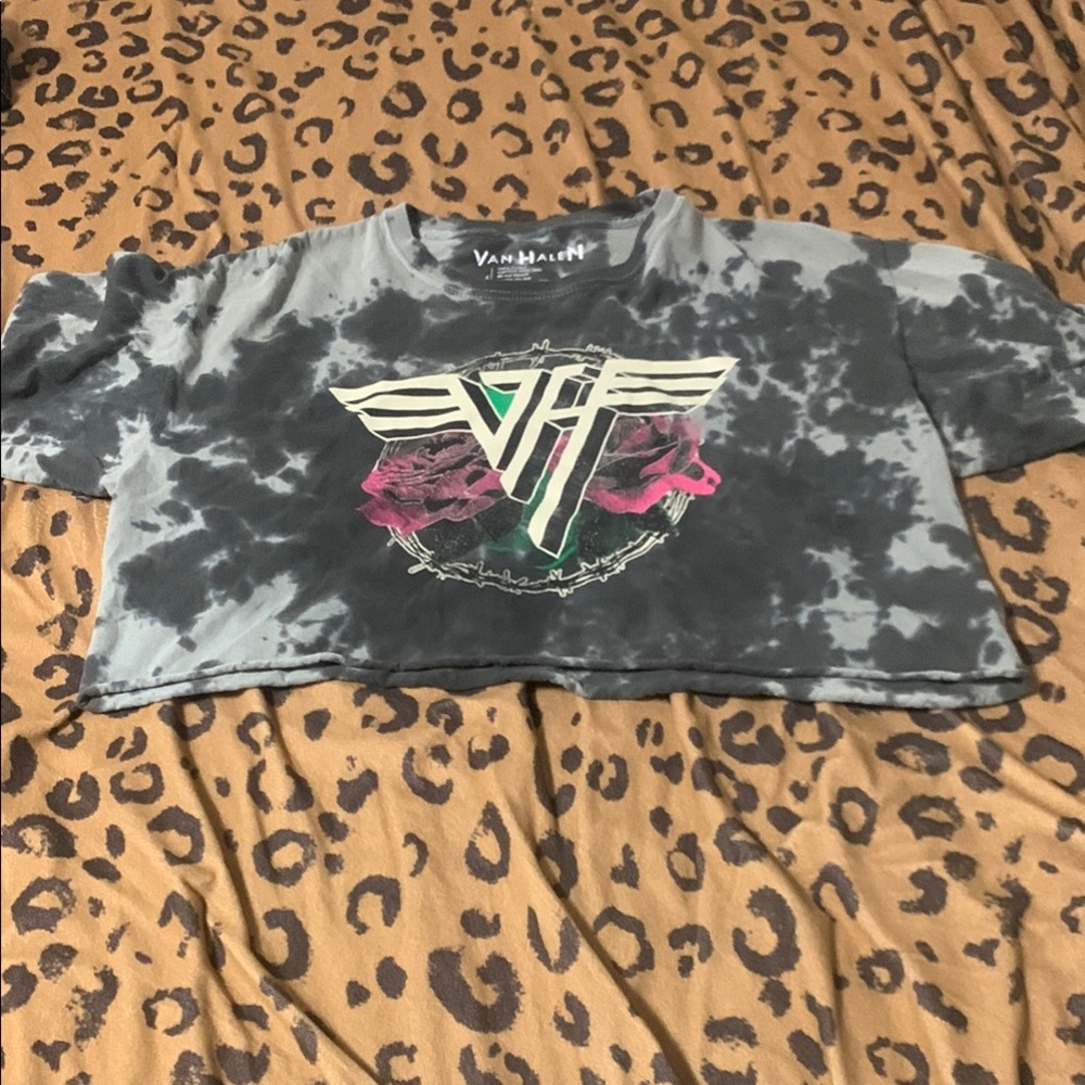 Kids Tie-Dye Shirt - Black and Gray